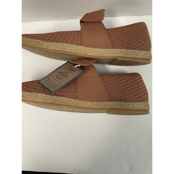 NWY Skechers Cleo Stretch Fit Ballet Flats Espadrille Bow Accent CINN 8.5 - Picture 5 of 6